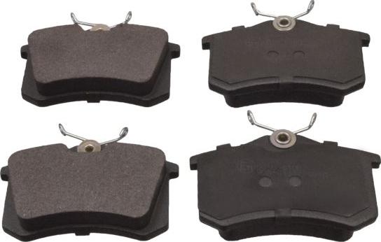 FEBI Bilstein 16488 - Гальмівні колодки, дискові гальма autocars.com.ua