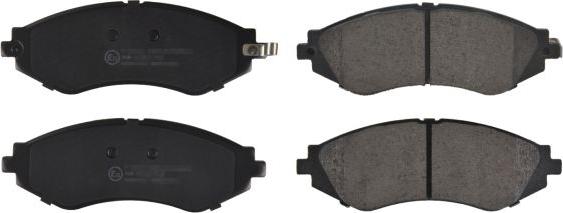 FEBI Bilstein 16510 - Гальмівні колодки, дискові гальма autocars.com.ua