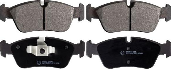 FEBI Bilstein 16531 - Гальмівні колодки, дискові гальма autocars.com.ua