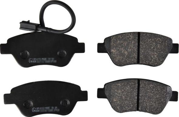 FEBI Bilstein 16555 - Гальмівні колодки, дискові гальма autocars.com.ua