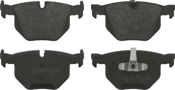 FEBI Bilstein 16587 - Гальмівні колодки, дискові гальма autocars.com.ua