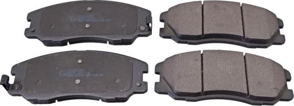 FEBI Bilstein 16632 - Гальмівні колодки, дискові гальма autocars.com.ua