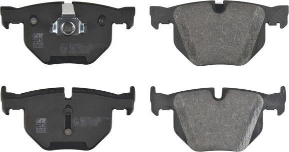 FEBI Bilstein 16633 - Гальмівні колодки, дискові гальма autocars.com.ua