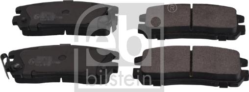 Febi Bilstein 16641 - Гальмівні колодки, дискові гальма autocars.com.ua