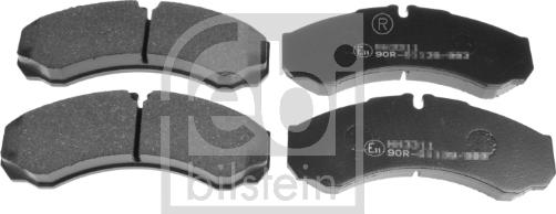 Febi Bilstein 16704 - Тормозные колодки, дисковые, комплект autodnr.net