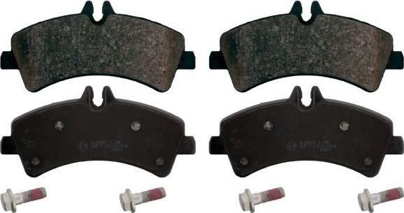 FEBI Bilstein 16709 - Гальмівні колодки, дискові гальма autocars.com.ua