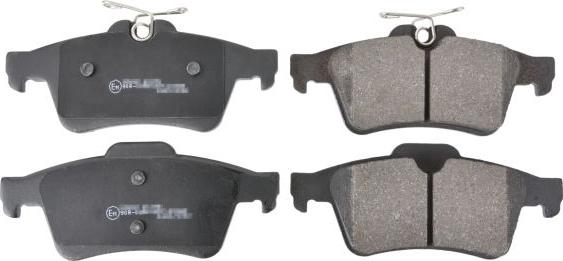 FEBI Bilstein 16718 - Гальмівні колодки, дискові гальма autocars.com.ua