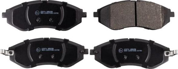 FEBI Bilstein 16721 - Гальмівні колодки, дискові гальма autocars.com.ua