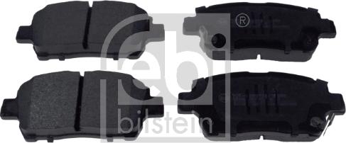 Febi Bilstein 16725 - Тормозные колодки, дисковые, комплект autodnr.net
