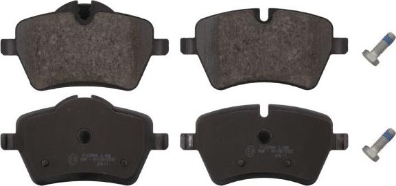 FEBI Bilstein 16727 - Гальмівні колодки, дискові гальма autocars.com.ua