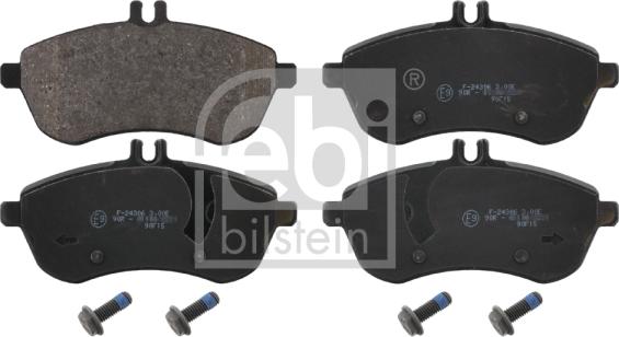 Febi Bilstein 16749 - Тормозные колодки, дисковые, комплект autodnr.net