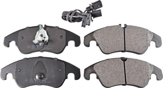 FEBI Bilstein 16798 - Гальмівні колодки, дискові гальма autocars.com.ua