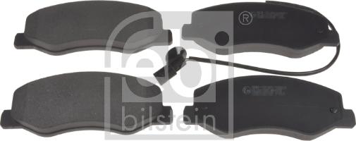 Febi Bilstein 16819 - Тормозные колодки, дисковые, комплект avtokuzovplus.com.ua