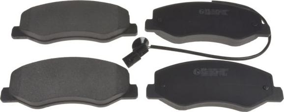 FEBI Bilstein 16819 - Гальмівні колодки, дискові гальма autocars.com.ua