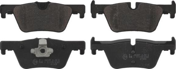 FEBI Bilstein 16863 - Гальмівні колодки, дискові гальма autocars.com.ua