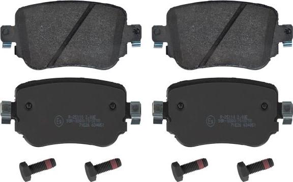 FEBI Bilstein 16912 - Гальмівні колодки, дискові гальма autocars.com.ua