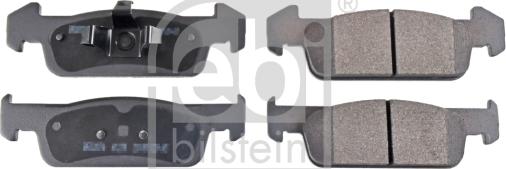 Febi Bilstein 16976 - Тормозные колодки, дисковые, комплект autodnr.net