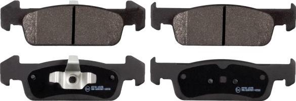 FEBI Bilstein 16976 - Гальмівні колодки, дискові гальма autocars.com.ua