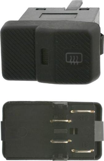 FEBI Bilstein 17002 - Вимикач, обігрівач заднього скла autocars.com.ua