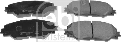 Febi Bilstein 170237 - Тормозные колодки, дисковые, комплект autodnr.net