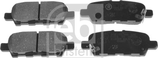 Febi Bilstein 170242 - Тормозные колодки, дисковые, комплект autodnr.net