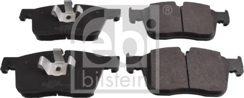 Febi Bilstein 170389 - Тормозные колодки, дисковые, комплект autodnr.net
