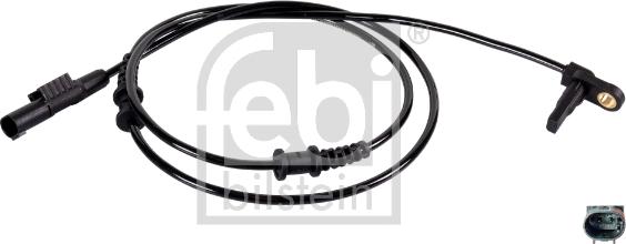 Febi Bilstein 170680 - Датчик ABS, частота обертання колеса autocars.com.ua