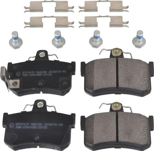 FEBI Bilstein 170904 - Гальмівні колодки, дискові гальма autocars.com.ua