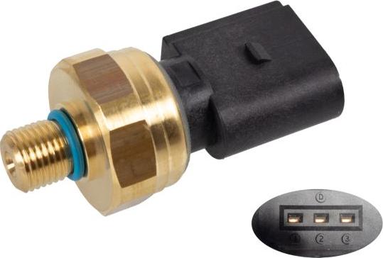 FEBI Bilstein 171264 - Датчик, тиск подачі палива autocars.com.ua