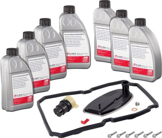 FEBI Bilstein 171748 - Комплект деталей, зміна масла - автоматіческ.коробка передач autocars.com.ua