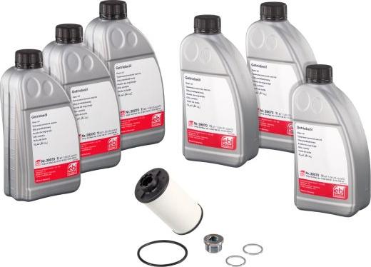 FEBI Bilstein 171762 - Комплект деталей, зміна масла - автоматіческ.коробка передач autocars.com.ua