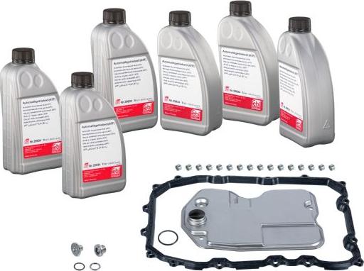 FEBI Bilstein 171776 - Комплект деталей, зміна масла - автоматіческ.коробка передач autocars.com.ua