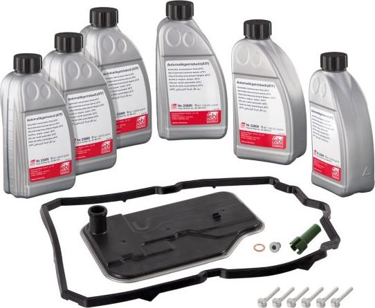 FEBI Bilstein 171785 - Комплект деталей, зміна масла - автоматіческ.коробка передач autocars.com.ua