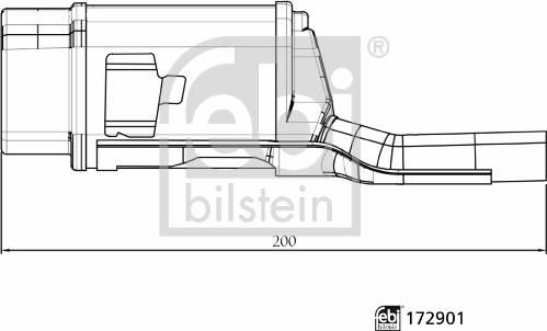 Febi Bilstein 172901 - Гидрофильтр, автоматическая коробка передач autodnr.net