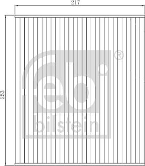 Febi Bilstein 173280 - Фільтр, повітря у внутрішній простір autocars.com.ua