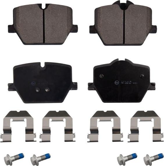 FEBI Bilstein 173779 - Гальмівні колодки, дискові гальма autocars.com.ua