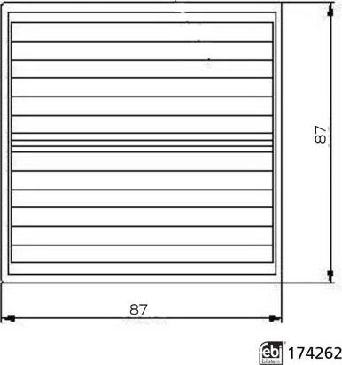 FEBI Bilstein 174262 - Паливний фільтр autocars.com.ua