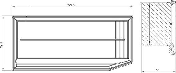 FEBI Bilstein 174599 - Повітряний фільтр autocars.com.ua