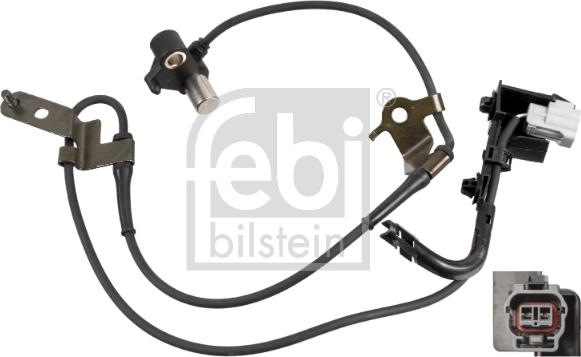 Febi Bilstein 174932 - Датчик ABS, частота вращения колеса avtokuzovplus.com.ua