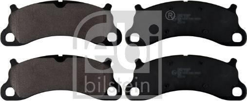 Febi Bilstein 175676 - Тормозные колодки, дисковые, комплект autodnr.net