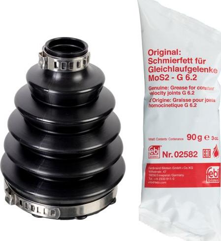 FEBI Bilstein 176124 - Пильник, приводний вал autocars.com.ua