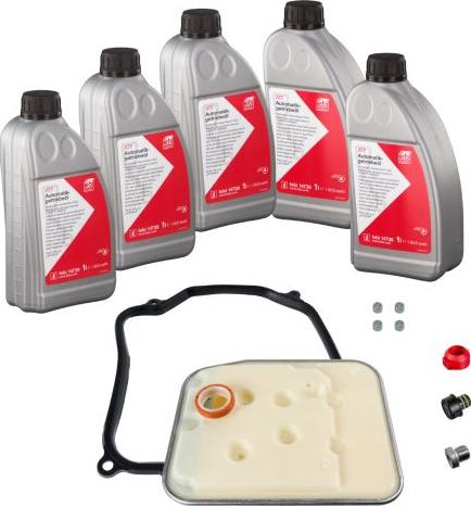 FEBI Bilstein 176856 - Комплект деталей, зміна масла - автоматіческ.коробка передач autocars.com.ua