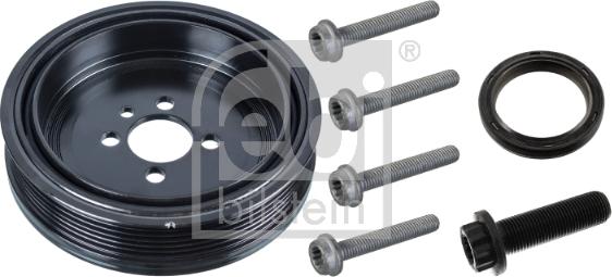 FEBI Bilstein 177261 - Ремінний шків, колінчастий вал autocars.com.ua