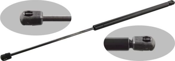 FEBI Bilstein 17880 - Газова пружина, кришка багажник autocars.com.ua