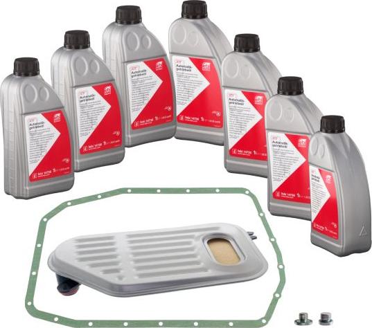 FEBI Bilstein 179355 - Комплект деталей, зміна масла - автоматіческ.коробка передач autocars.com.ua