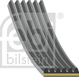 FEBI Bilstein 179843 - Поликлиновой ремінь autocars.com.ua