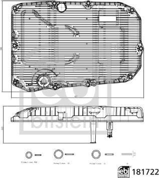 Febi Bilstein 181722 - Гідрофільтри, автоматична коробка передач autocars.com.ua