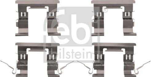Febi Bilstein 182542 - Комплектующие для колодок дискового тормоза avtokuzovplus.com.ua