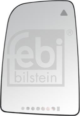 Febi Bilstein 184544 - Дзеркальне скло, зовнішнє дзеркало autocars.com.ua