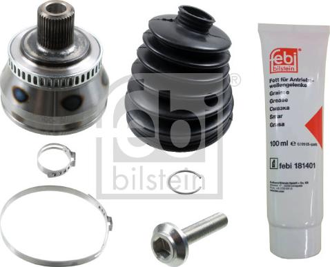 Febi Bilstein 186144 - Шарнирный комплект, ШРУС, приводной вал autodnr.net